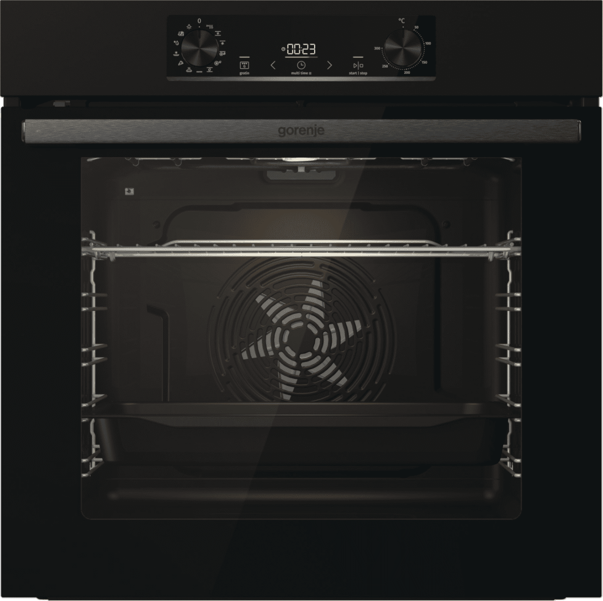 תנור בנוי Gorenje דגם BPS6737E02B תנור בנוי פירוליטי 60 ס''מ מבית גורניה בגימור נירוסטה שחורה ונפח 77 ליטר חימום מהיר במיוחד מציע מגוון רחב של תכונות מתקדמות, המאפשרות לכם לאפות, לצלות, לבשל ולחמם אוכל בצורה נוחה ויעילה.