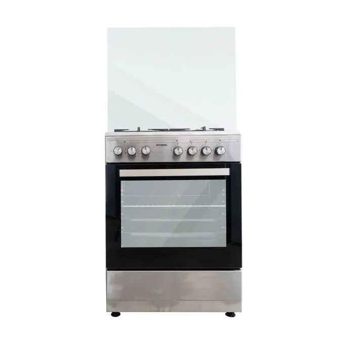 HYUNDAI HAO-6060S תנור משולב כיריים גז 4 להבות 60 ס