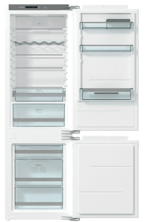 מקרר אינטגרלי Gorenje NRKI2181A1 פתוח מקרר אינטגרלי Gorenje NRKI2181A1 פתוח עם חלוקה פנימית