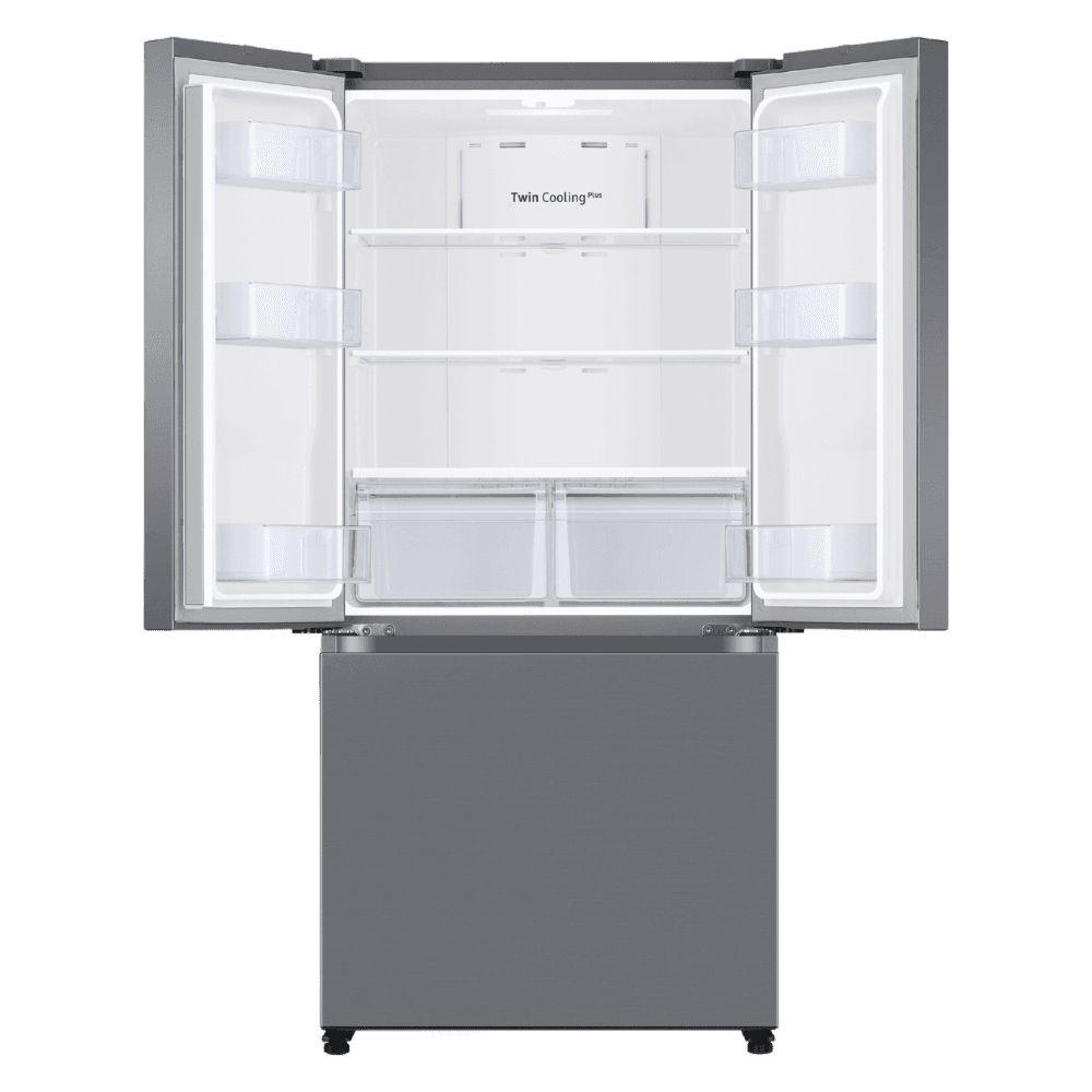 מקרר 3 דלתות Samsung RF57C5100SL – בנפח 570 ליטר NO FROST עם Twin Cooling Plus | יבואן רשמי-משלוח מהיר