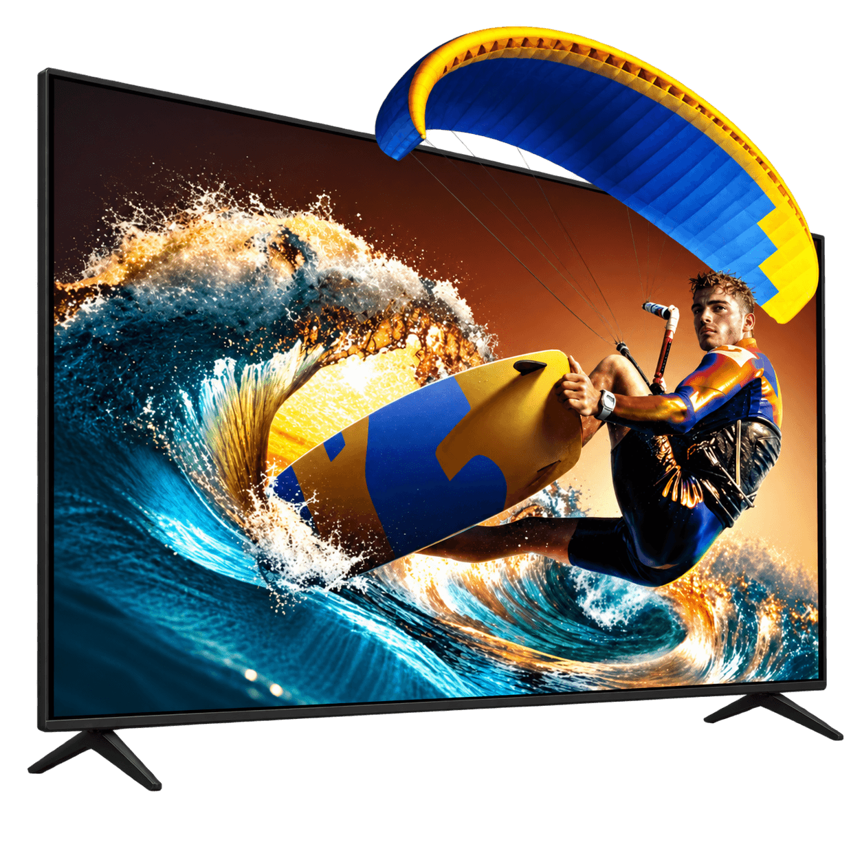 טלוויזיה חכמה 55 אינץ׳ ROWA 55R75 – ‏4K, עד 144Hz ו־Google TV | יבואן רשמי