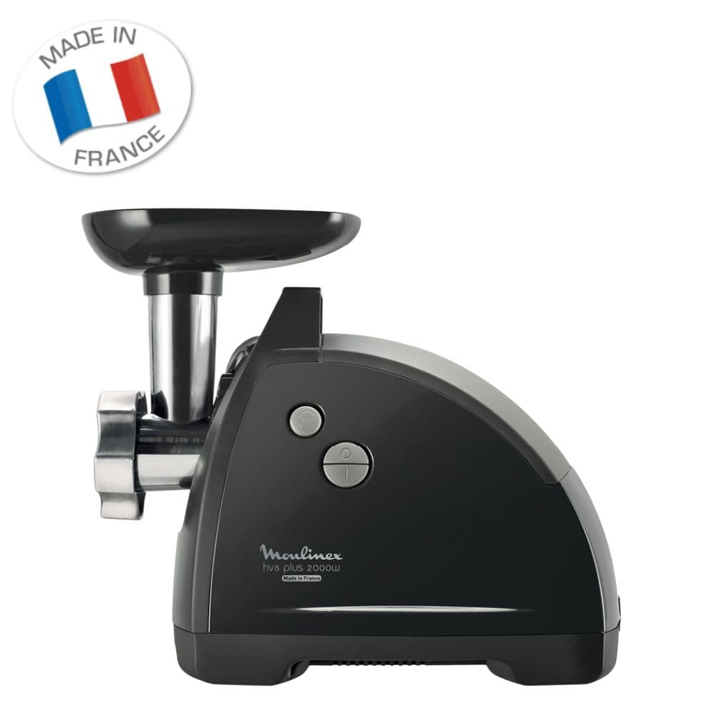 מטחנת בשר Moulinex ME682827 ‏2000W עם Reverse ואביזרי קובה ונקניקיות | יבואן רשמי