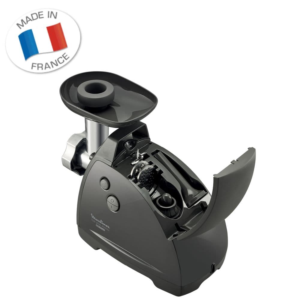 מטחנת בשר Moulinex ME682827 ‏2000W עם Reverse ואביזרי קובה ונקניקיות | יבואן רשמי