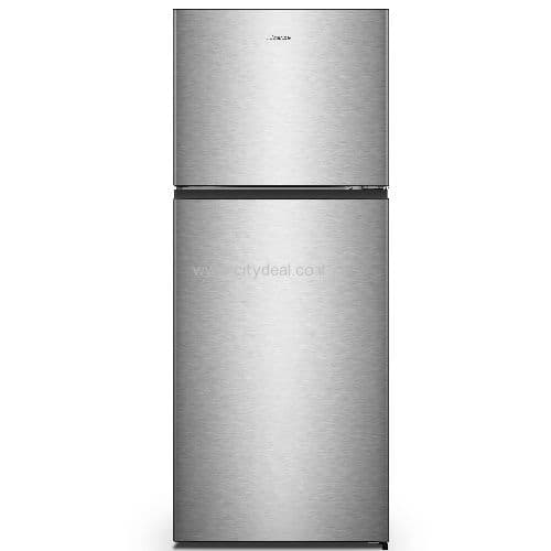 מקרר 2 דלתות מקפיא עליון Hisense RD54S בנפח 375 ליטר נטו בגימור נירוסטה | יבואן רשמי