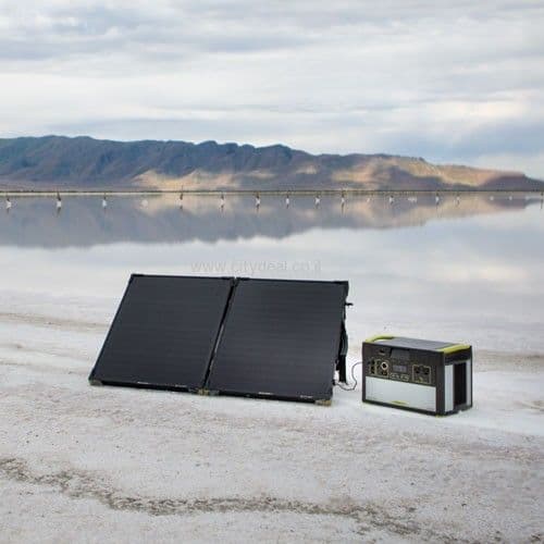 פאנל סולארי GOALZERO דגם BRIEFCASE BOULDER 100 יבואן רשמי