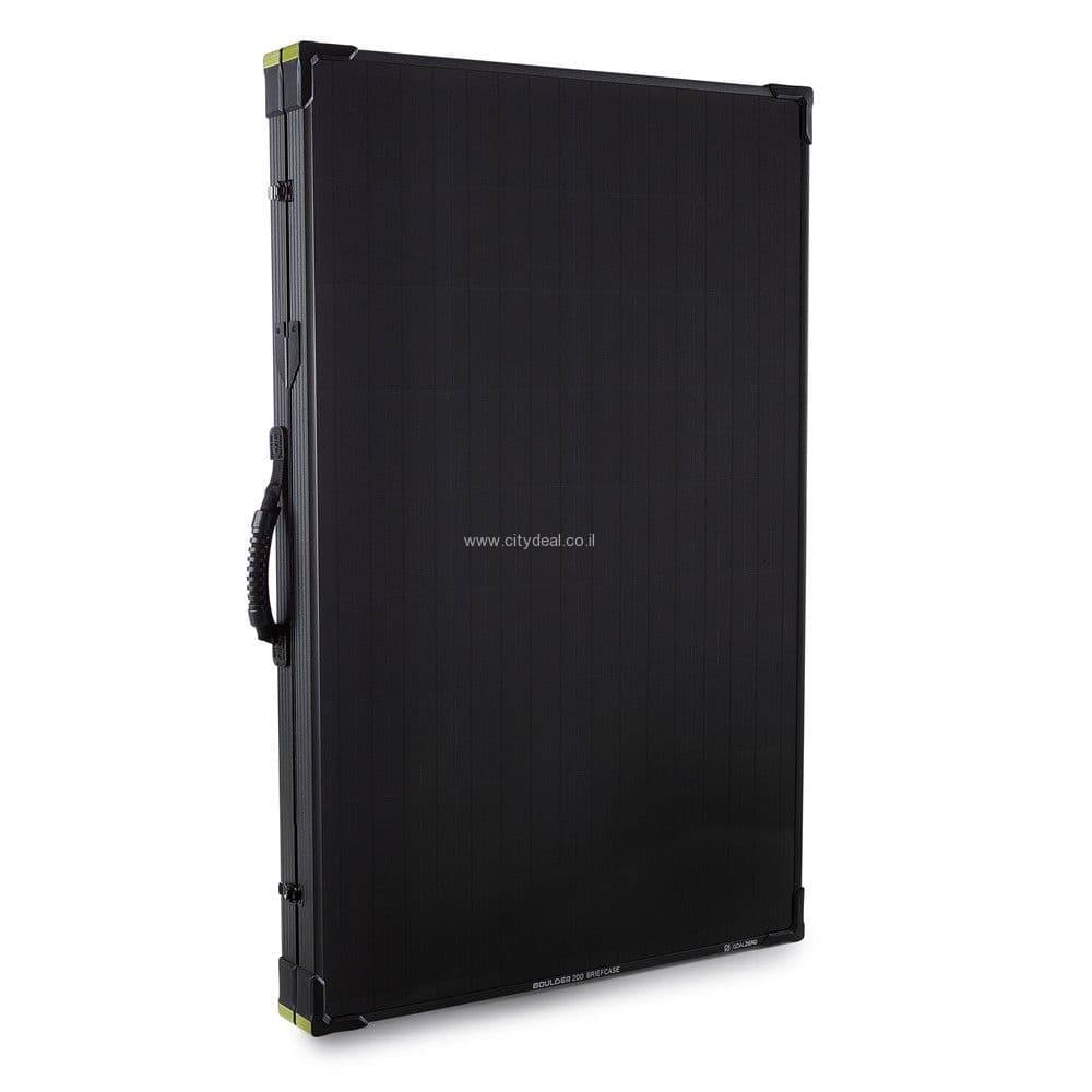 פאנל סולארי GOALZERO Boulder 200 Briefcase – פאנל מתקפל 200W לשטח ולגיבוי | יבואן רשמי-משלוח מהיר