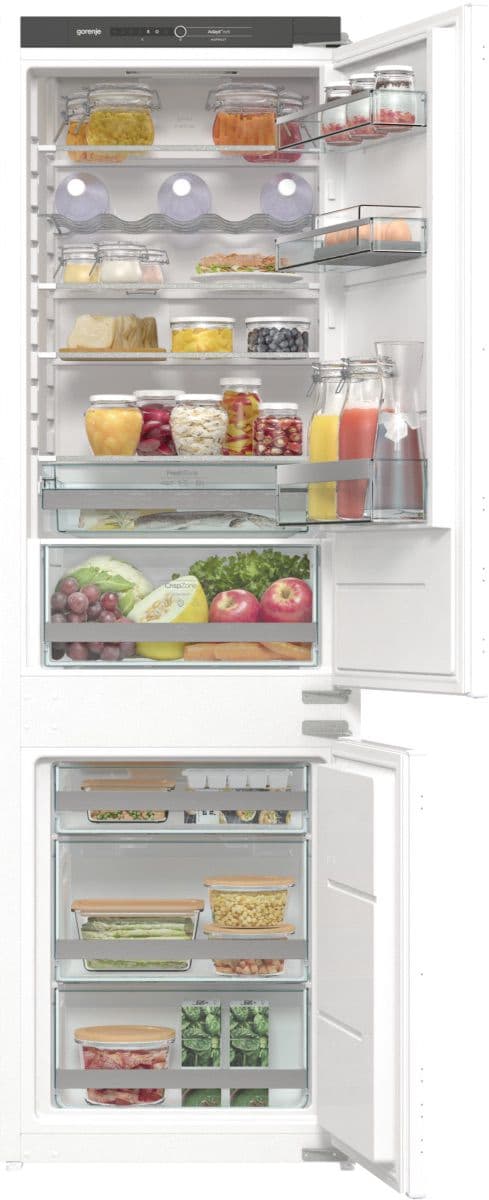 מקרר מקפיא תחתון אינטגרלי Gorenje NRKI2181A1 יחידה בודדת 269 ליטר