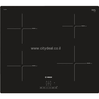 כיריים אינדוקציה Bosch PUE611BB1E חד פאזי