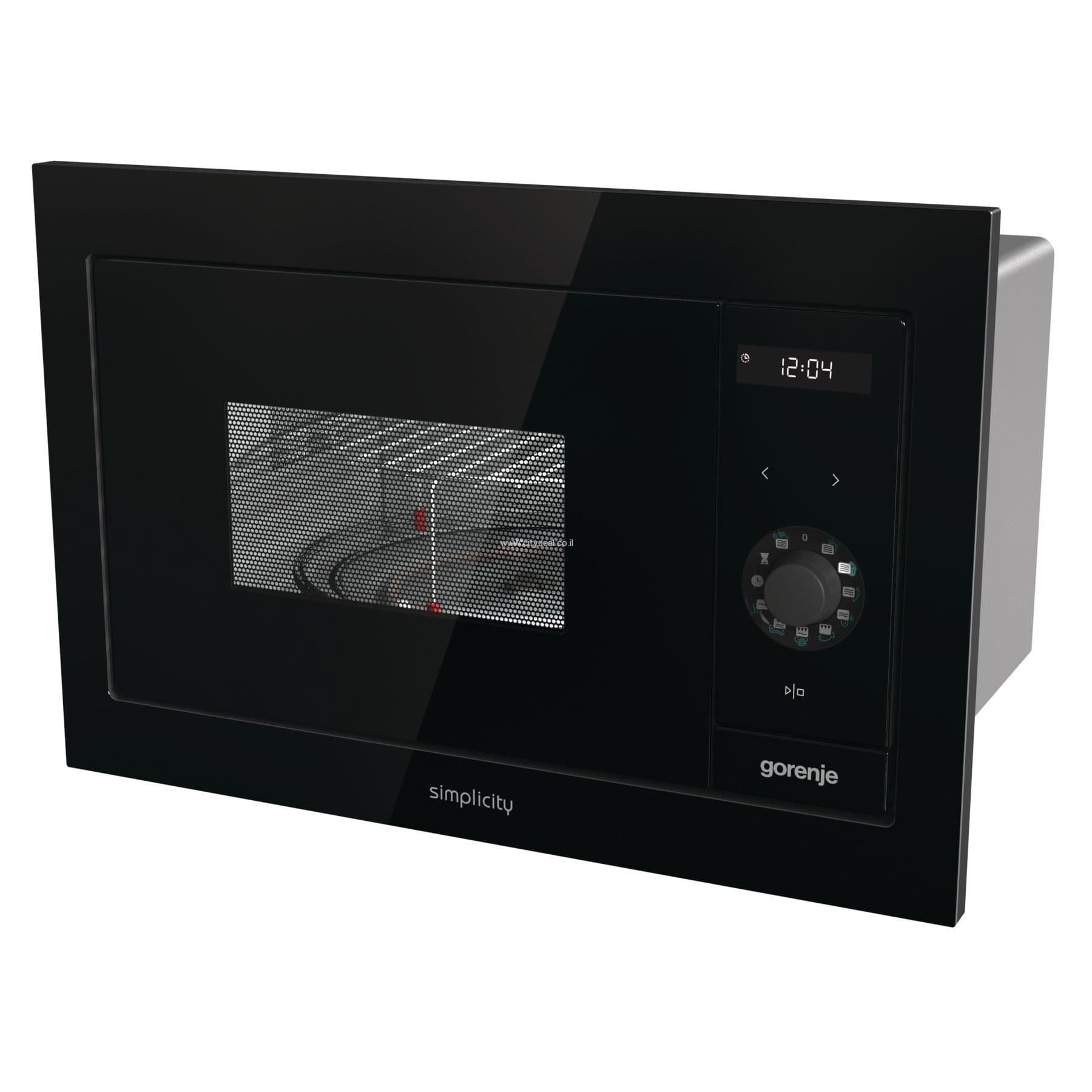 מיקרוגל בנוי Gorenje BM235SYB משולב גריל 23 ליטר |   משלוח מהיר