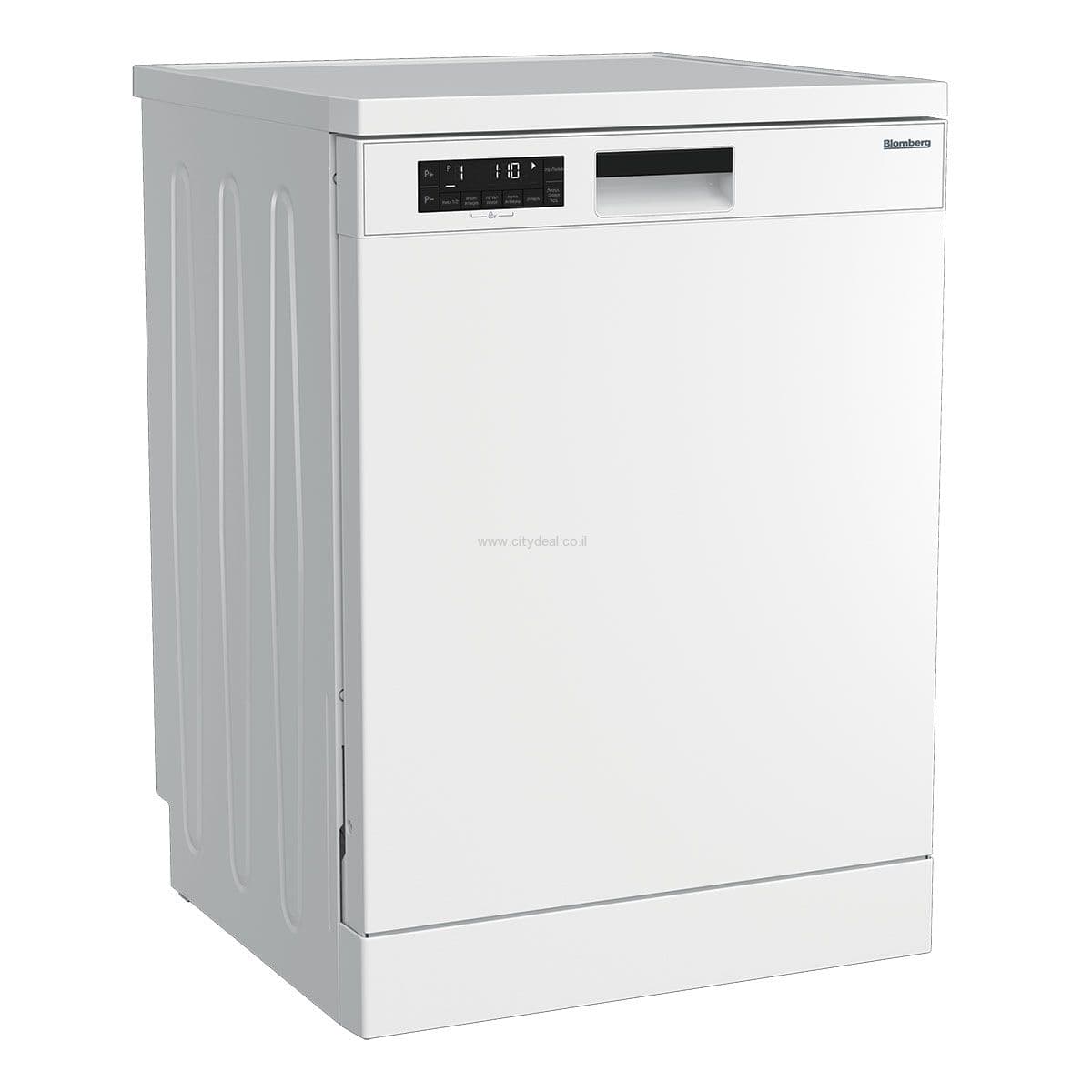 מדיח כלים Blomberg GSN209P8W לבן – 13 מערכות כלים, PowerWash ושקט 39dBA | יבואן רשמי-משלוח מהיר