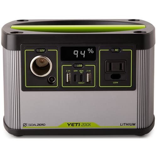 תחנת כח ניידת GOALZERO דגם YETI 200X יבואן רשמי