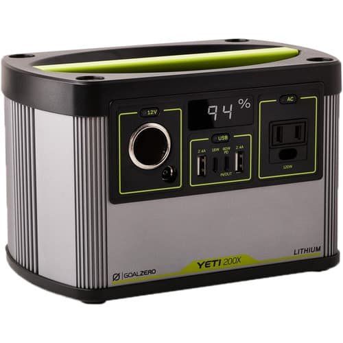 תחנת כח ניידת GOALZERO דגם YETI 200X יבואן רשמי