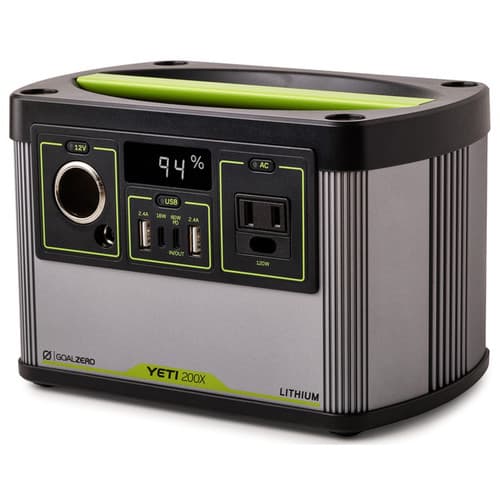תחנת כח ניידת GOALZERO דגם YETI 200X יבואן רשמי