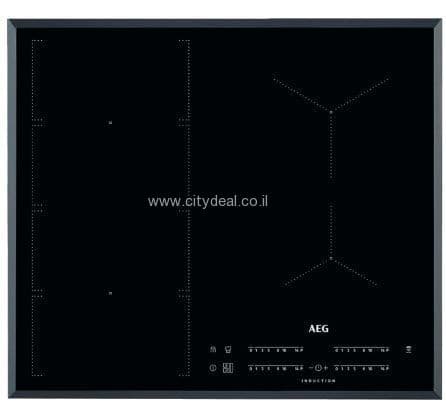 כיריים אינדוקציה AEG IKE64471FB – ברוחב 60 ס"מ עם Hob2Hood ואזור ProCook גמיש | יבואן רשמי