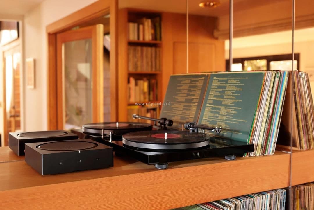 מגבר סטרימינג חכם Sonos Amp – לרמקולים פסיביים, טלוויזיה ומולטי־רום | יבואן רשמי