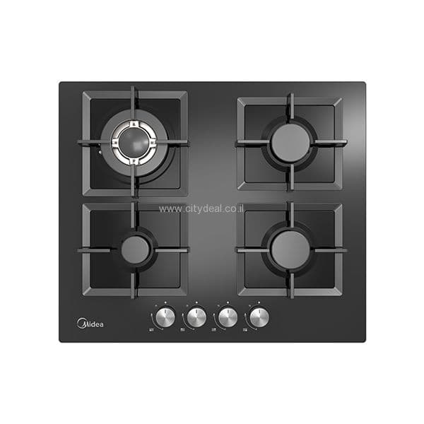 ‏כיריים גז Midea דגם 60G40ME007-GFT BLACK יבואן רשמי !