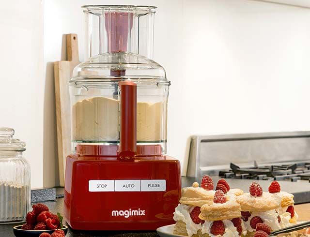 Magimix CS5200JRXL Premium: מעבד המזון המוביל 3.6 ליטר | אדום | תוצרת צרפת יבואן רשמי | משלוח מהיר