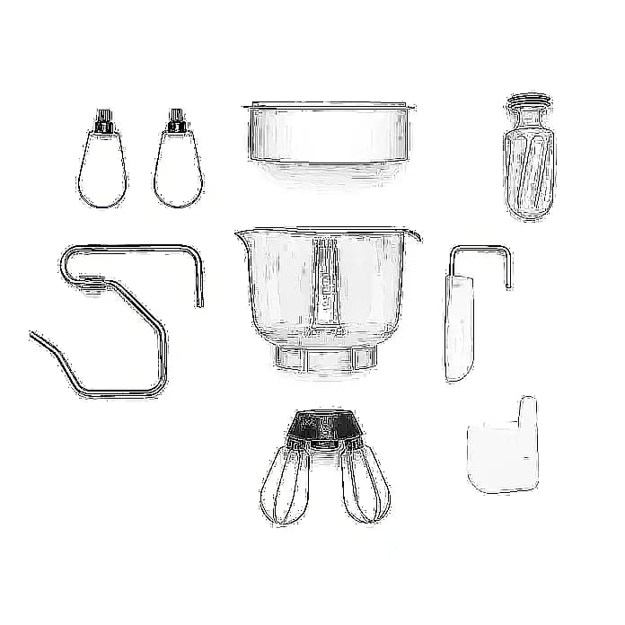 מיקסר Ankarsrum Assistent Original 6230 – גימור קרם לייט עם קערת 7 ליטר - יבואן רשמי | משלוח מהיר