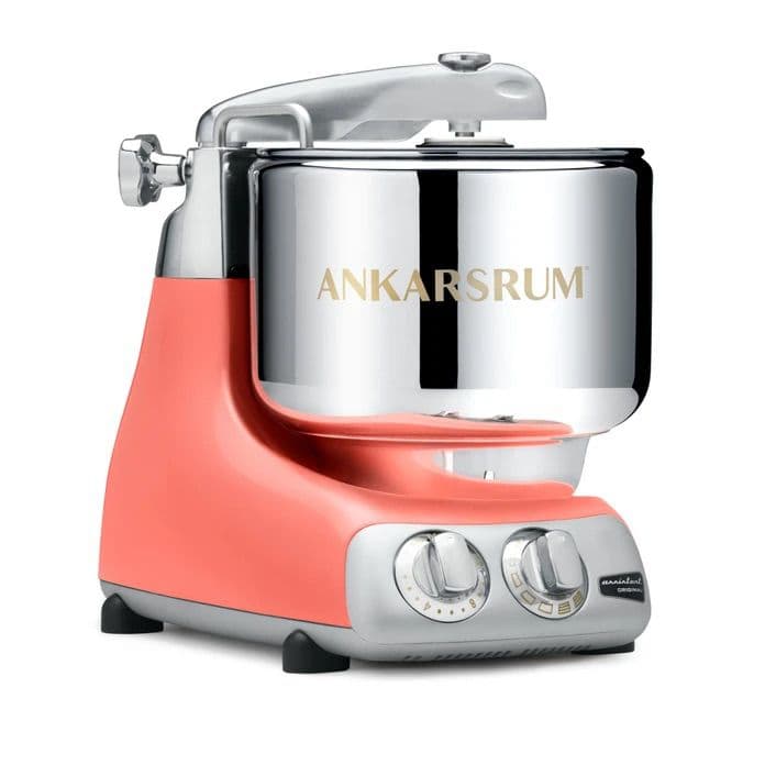 מיקסר Ankarsrum Assistent Original 6230 – ורוד קורל עם קערת 7 ליטר ומנוע 1500W - יבואן רשמי | משלוח מהיר