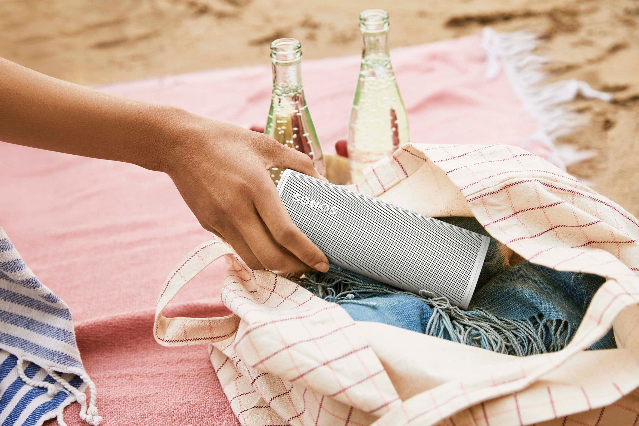 רמקול אלחוטי נייד SONOS ROAM יבואן רשמי