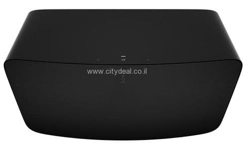 רמקול Sonos Five שחור – סאונד באיכות סטודיו עם Trueplay | יבואן רשמי משלוח מהיר