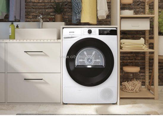 מייבש כביסה 9 ק״ג משאבת חום Gorenje DPE92 | חסכוני ושקט  | TwinAir |