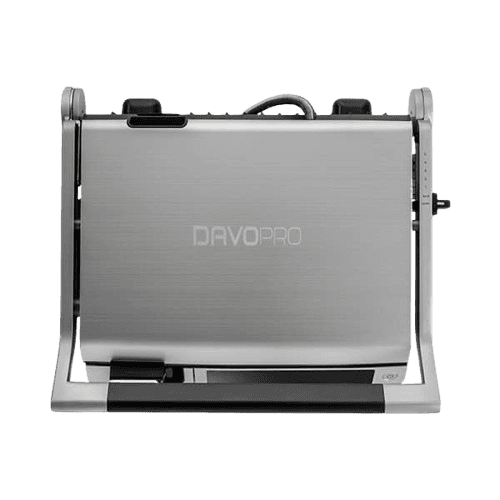 טוסטר לחיצה / גריל Davo PRO DGR820 – עם 6 תוכניות בישול, מד טמפרטורה ופלטות נשלפות | יבואן רשמי-משלוח מהיר