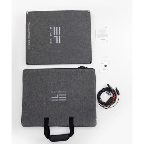 פאנל סולארי EcoFlow 110W – טעינה סולארית ניידת ויעילה לתחנות כוח | יבואן רשמי-משלוח מהיר