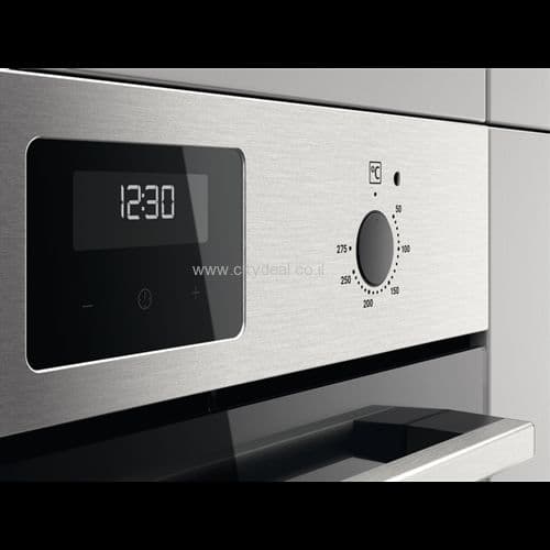 ZANUSSI ZOHNX3X1A - תנור בנוי 72 ליטר צבע נירוסטה זנוסי | יבואן רשמי-משלוח מהיר