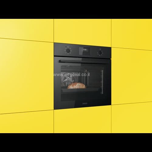 ZANUSSI ZOHNX3K1A - תנור בנוי 72 ליטר צבע שחור זנוסי | יבואן רשמי