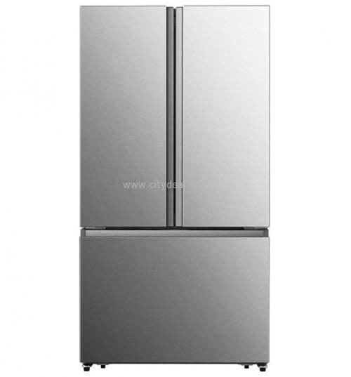 מקרר 3 דלתות מקפיא תחתון Hisense RT102S בנפח 670 ליטר עם בר מים פנימי ויצרן קרח מצב שבת | יבואן רשמי