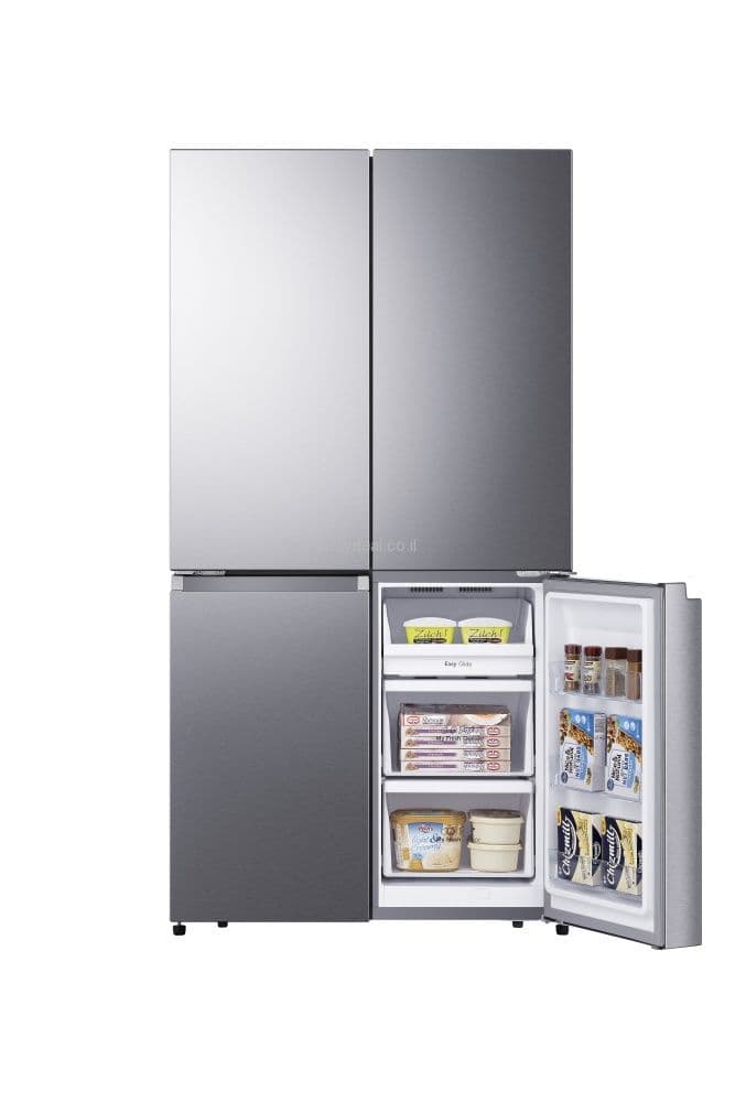 4 דלתות מקפיא תחתון Hisense RQ72SK בנפח 578 ליטר נירוסטה מוברשת אינוורטר עם מנגנון שבת וחג | יבואן רשמי | משלוח מהיר