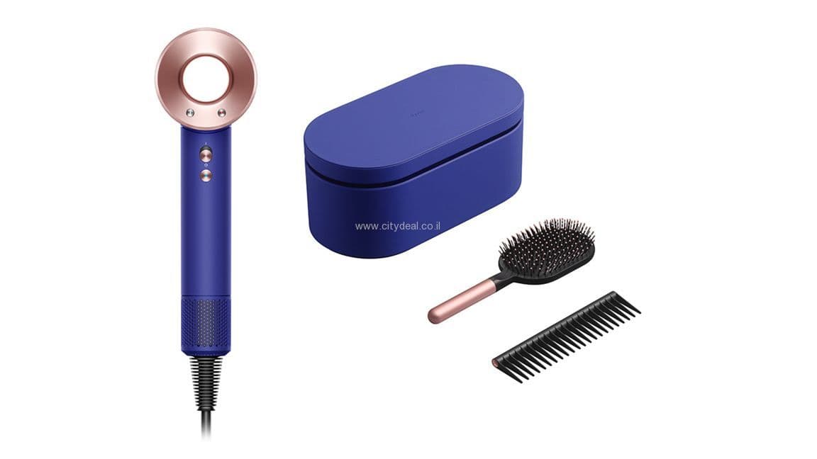 מייבש שיער Dyson Supersonic HD07 Blue דייסון יבואן רשמי