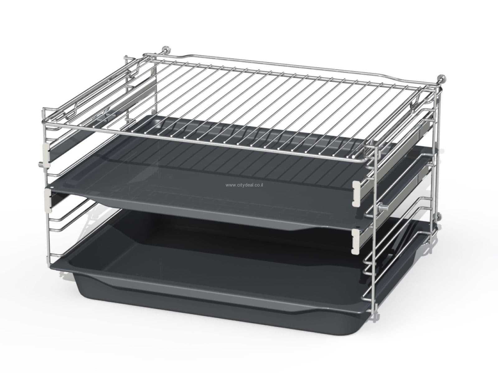 תנור בנוי פירולטי gorenje BOP798S24BG בגימור שחור-משלוח מהיר
