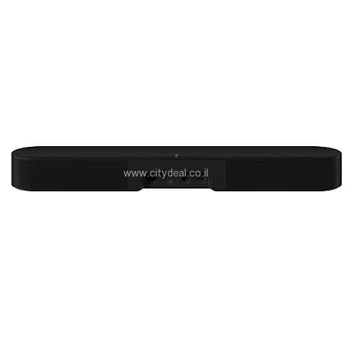 מקרן קול Sonos Beam Gen 2 עם  Dolby Atmos חכם וקומפקטי לסלון צבע שחור | יבואן רשמי-משלוח מהיר