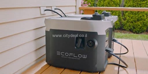תחנת כוח ניידת EcoFlow DELTA PRO 3600 – מערכת סולארית היברידית ‎7.2kWh‎ עם תא הרחבה ו־4 פאנלים | יבואן רשמי