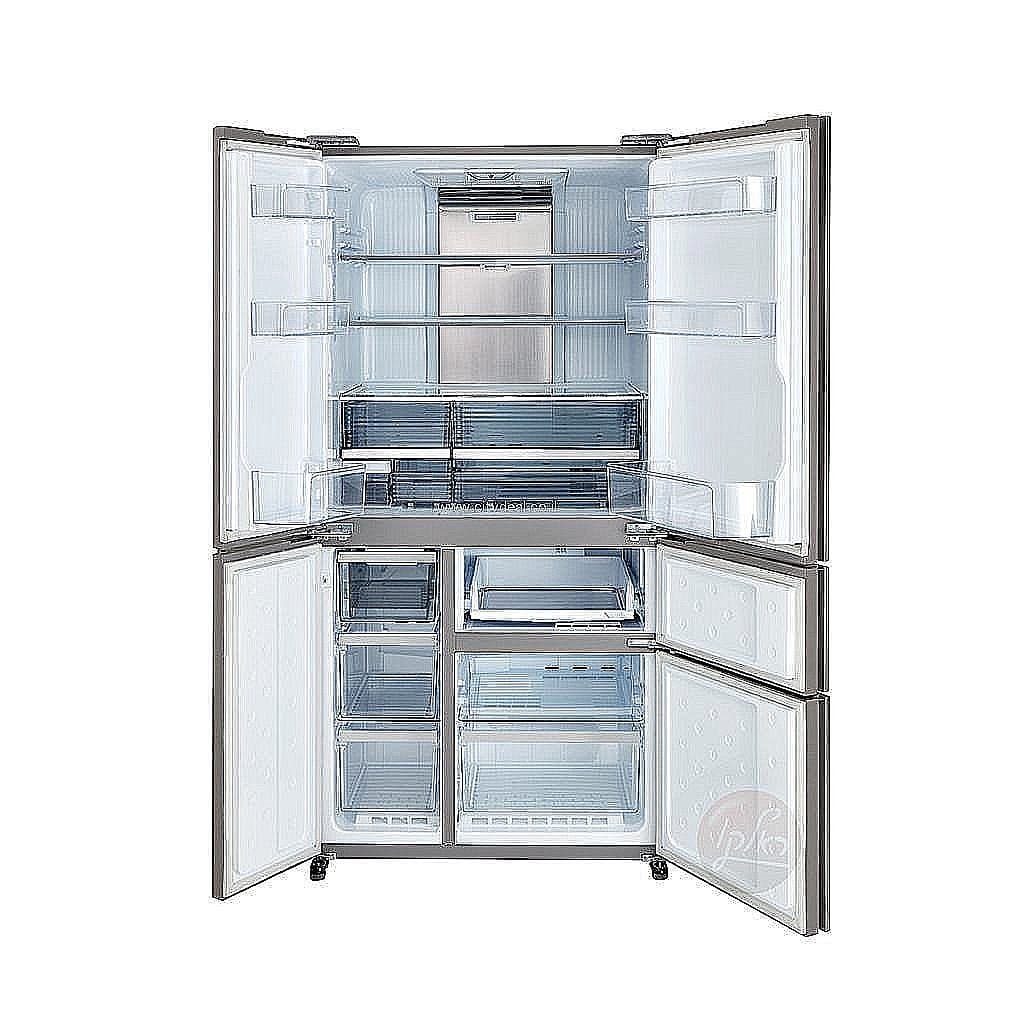 מקרר 5 דלתות Sharp SJ-9730BK – ‏668 ליטר מהדרין עם PLASMACLUSTER וחלל ענק ללא מחיצה | זכוכית שחורה | יבואן רשמי