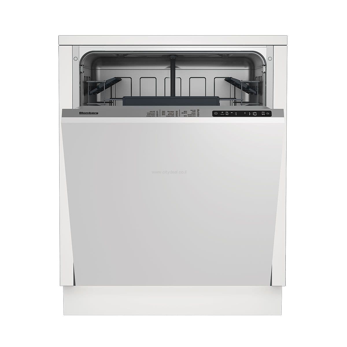 מדיח כלים אינטגרלי Blomberg GVN209P8X ל־14 מערכות כלים | יבואן רשמי-משלוח מהיר