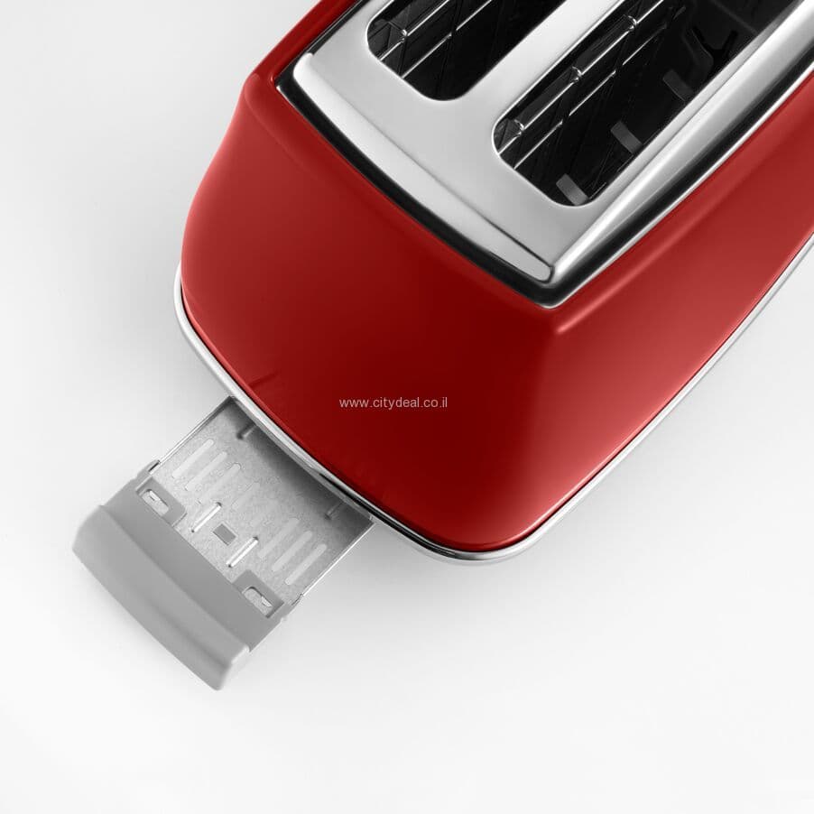מצנם 2 פרוסות DeLonghi דגם CTOC2103R יבואן רשמי |  משלוח מהיר