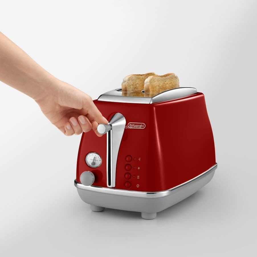 מצנם 2 פרוסות DeLonghi דגם CTOC2103R יבואן רשמי |  משלוח מהיר