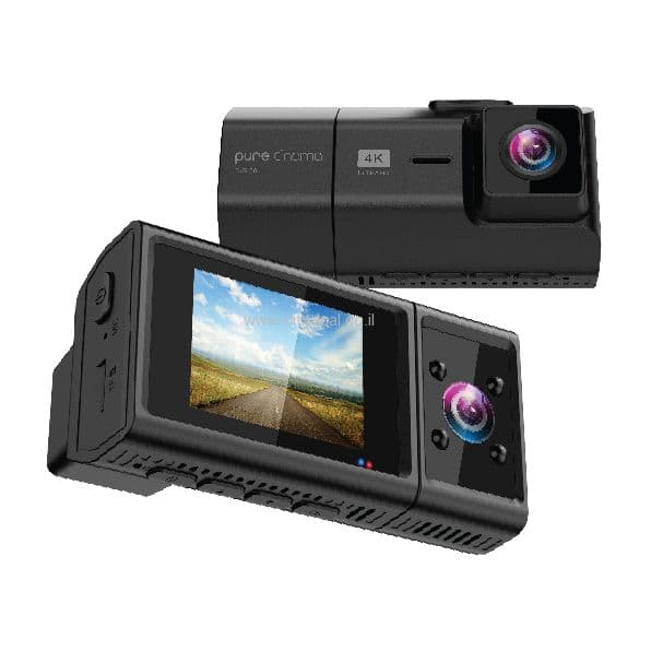 מצלמת דרך לרכב באיכות PURE CINEMA 4K דגם: DVR-50 | יבואן רשמי