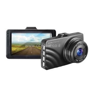 מצלמת דרך לרכב עם מסך צילום "3 PURE CINEMA דגם: DVR-41 | יבואן רשמי