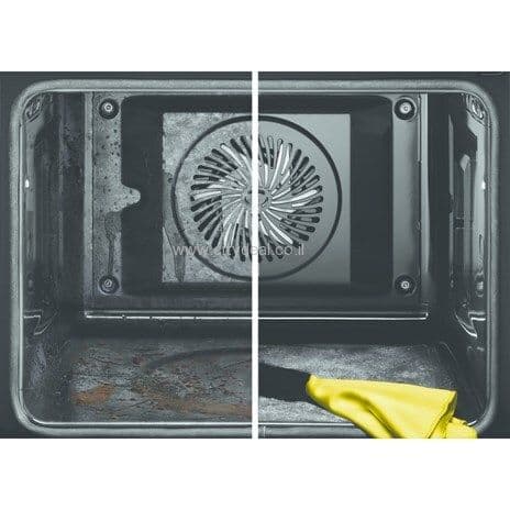 Zanussi ZOPKD7K1A- ‏תנור בנוי פירולוטי 75 ליטר שחור זנוסי יבואן רשמי