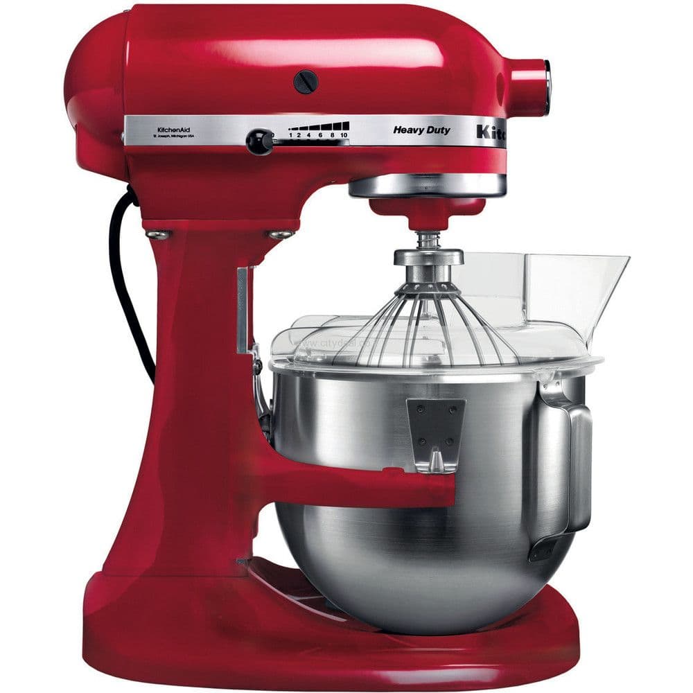 מיקסר מקצועי KitchenAid 5KPM5EER – קערה 4.8 ליטר עם הרמת קערה ועיצוב אייקוני | יבואן רשמי