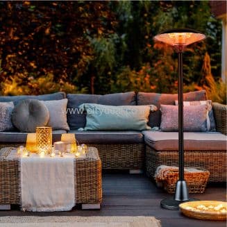 פטריית חימום חשמלית הלוגן 3000W שחור SIRIUSLIVING יבואן רשמי