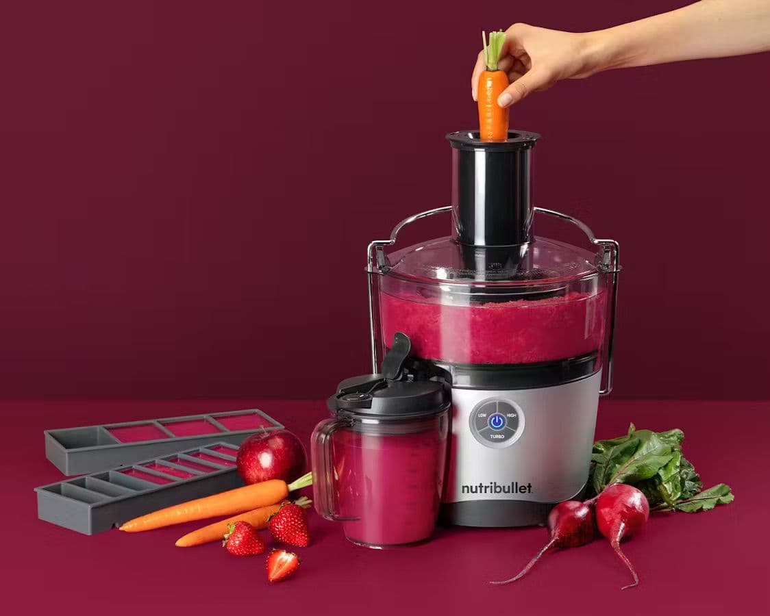 מסחטת ‏פירות קשים וירקות NutriBullet Juicer Pro יבואן רשמי