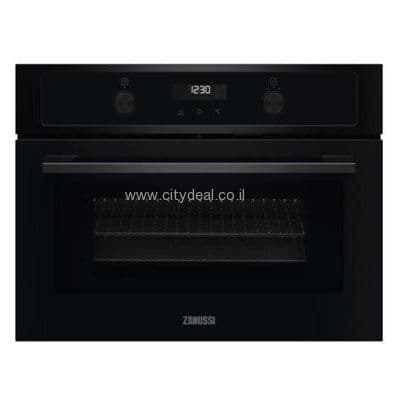 תנור בנוי משולב מיקרוגל Zanussi ZVENM7K1 ‏43 ליטר, גובה 45 ס״מ | יבואן רשמי