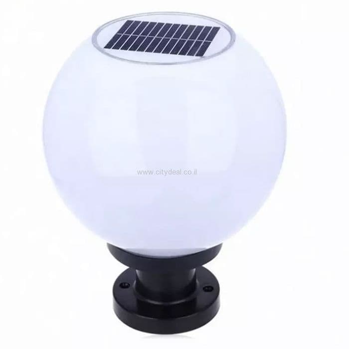 תאורת גינה סולארית PowerLine דגם BALL-RLO יבואן רשמי
