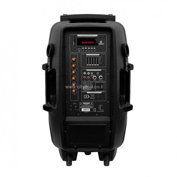 בידוריות קריוקי ניידת 15״ Pure Acoustics דגם PMW-3015 יבואן רשמי
