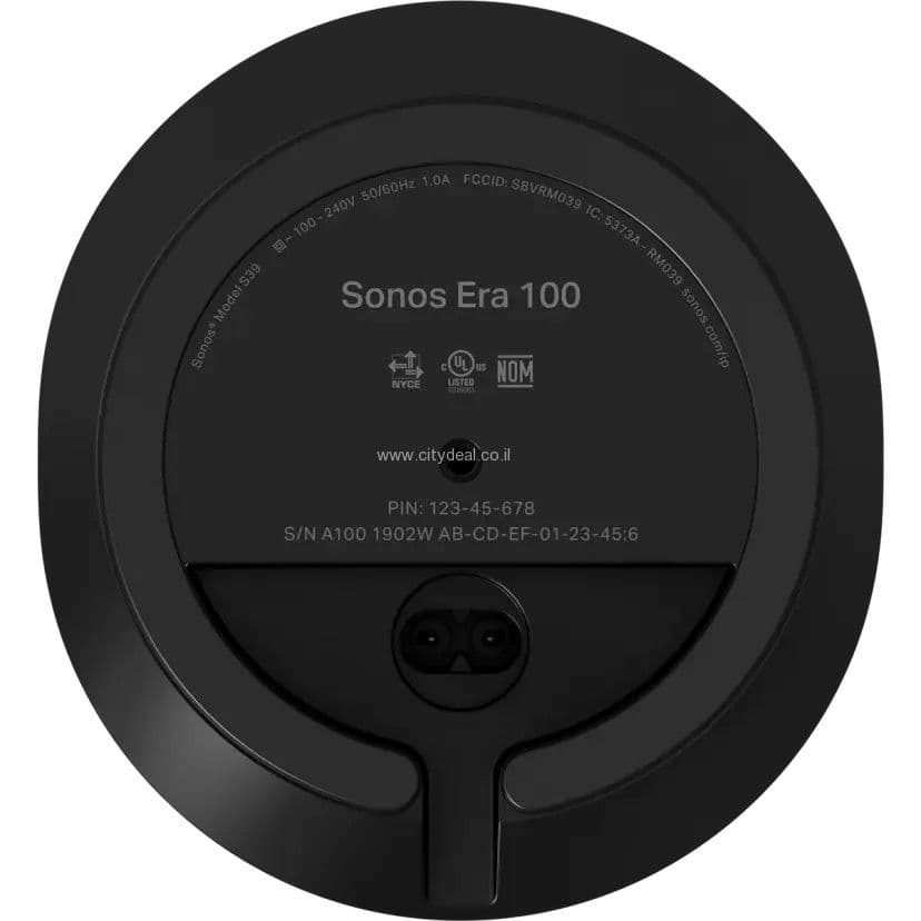 רמקול חכם SONOS דגם Era 100 | יבואן רשמי משלוח מהיר